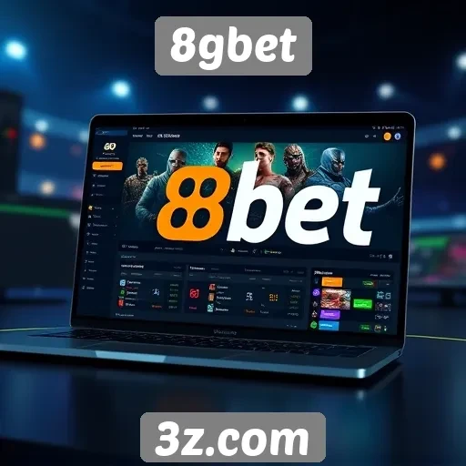 Experiência do usuário no site 8gbet